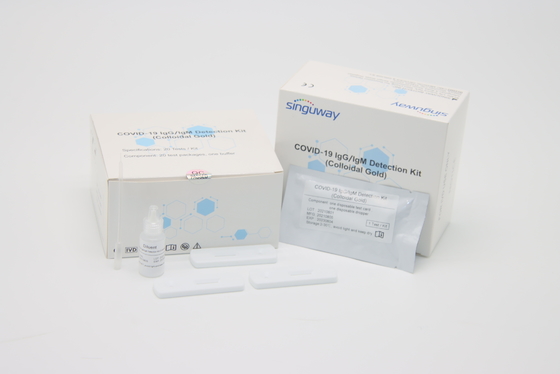 CE rapido del corredo di Kit Convenient Personal Disease Test della prova dell'anticorpo di Singuway