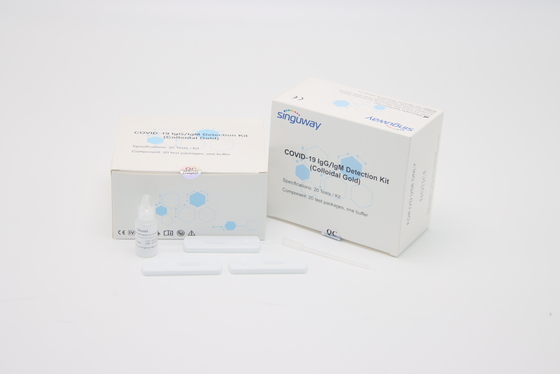 Corredo rapido di malattia di Accurancy del corredo 98,3% della prova dell'anticorpo di auto di Immunochromatographic