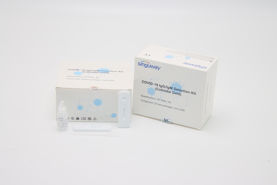 Cassetta rapida di Kit Hepatitis B della prova dell'anticorpo di IgM IgG del sangue di alta precisione