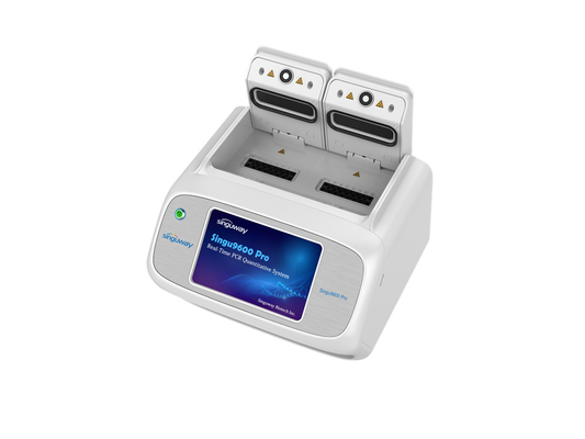 macchina rapida della prova del blocco 4x8well dell'analizzatore in tempo reale doppio di PCR per i campioni 32x0.2ml