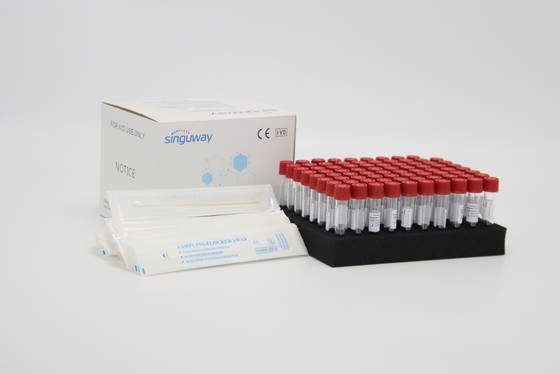 Corredo virale ISO13485 dell'estrazione di PCR di Kit tempo reale Nasal Swab di isolamento del DNA del RNA