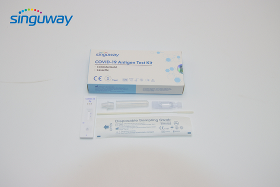 Prova colloidale eliminabile Kit Cassette High Sensitivity di auto dell'antigene dell'oro