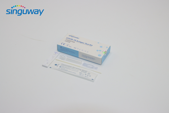 Corredo di prova d'autoverifica della prova della casa di PCR di Kit Nasal Swab Lab RT dell'antigene rapido ISO9001