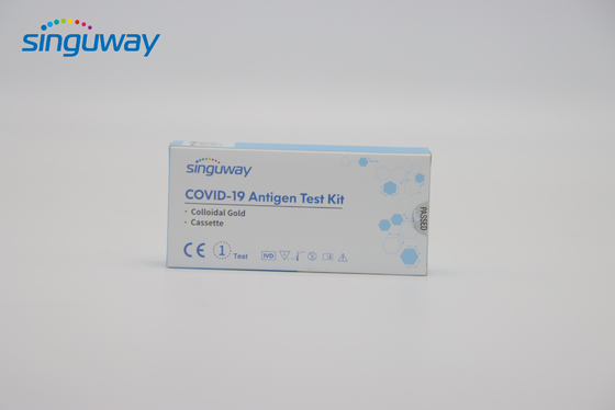 Corredo qualitativo di rilevazione dell'antigene di PCR di RT del corredo di prova d'autoverifica rapido sensibile dell'antigene di Singuway