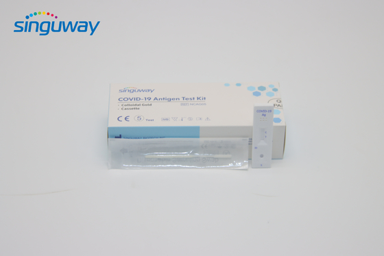 Antigene rapido manuale Kit Cassette di prova d'autoverifica di PCR di RT di alta sensibilità