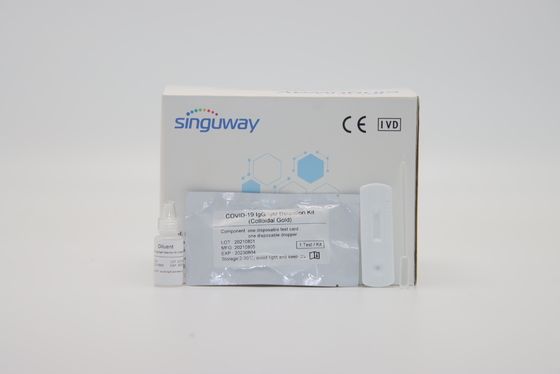 OEM rapido Singuway di Kit Igm Self Test Kit della prova dell'anticorpo di Igg del tampone orale