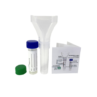 Virus eliminabile del tampone rinofaringeo del naso che prova Kit Saliva Specimen Collection 5ml