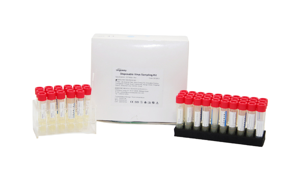 Trasporto virale eliminabile Kit Tube medio ISO9001 del tampone orale